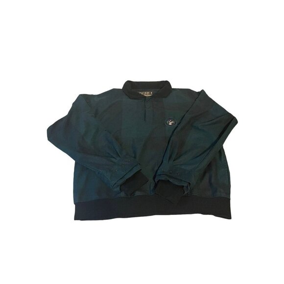 Zero Restriction Golf Outerwear pullover jacket green “Polo Golf & Country Club” - Picture 1 of 12